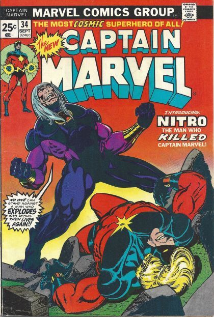 Captain Marvel, Vol. 1 #34A Regular Edition