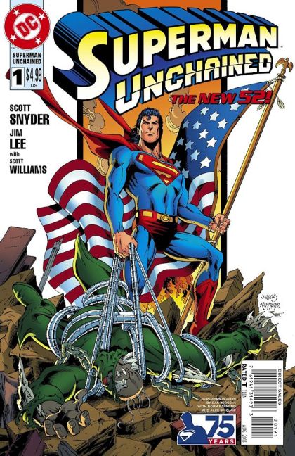 Superman Unchained #1I Superman Reborn Cover