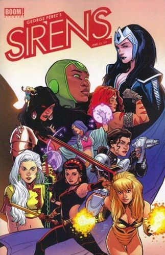 George Perez's Sirens #1B Variant Cover