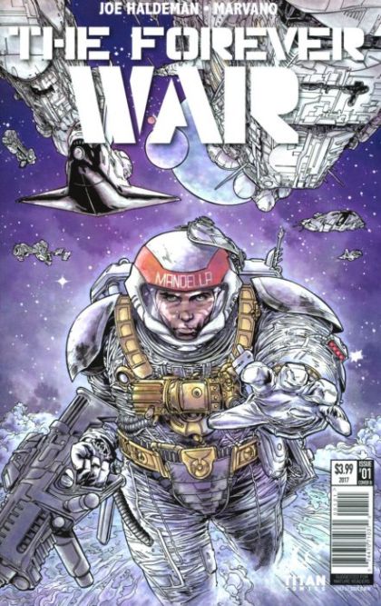 The Forever War #1B Variant Steve Kurth Cover