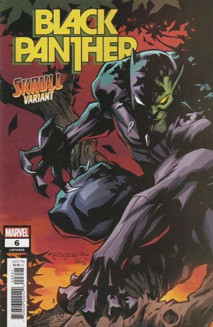 Black Panther, Vol. 8 #6B Khary Randolph Skrull Cover