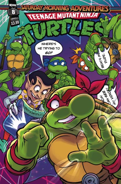 Teenage Mutant Ninja Turtles: Saturday Morning Adventures Continued #8A Sarah Myer Regular