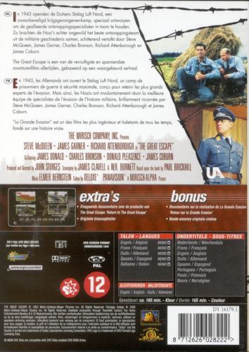 The Great Escape (1963) Edición Especial - DVD