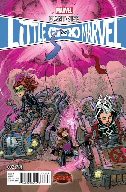 Giant-Size Little Marvel A vs X #2B Nick Bradshaw 1:25 Cover