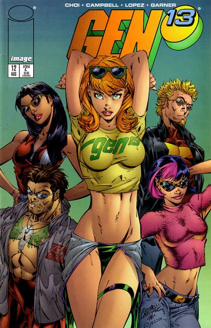 Gen 13, Vol. 2 (1995-2002) #12A J. Scott Campbell Regular