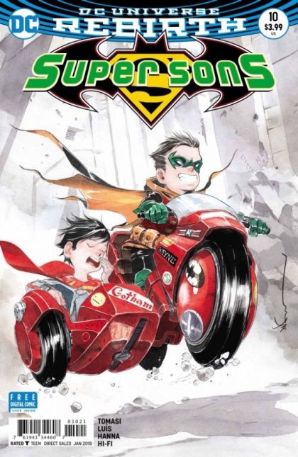 Super Sons #10B Variant Dustin Nguyen Cover
