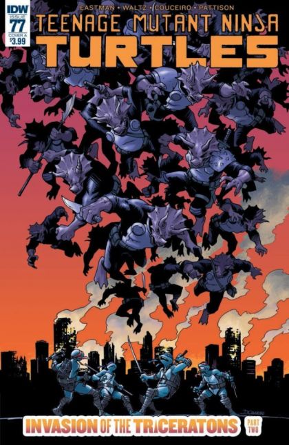 Teenage Mutant Ninja Turtles, Vol. 5 #77A Regular Damian Couceiro Cover