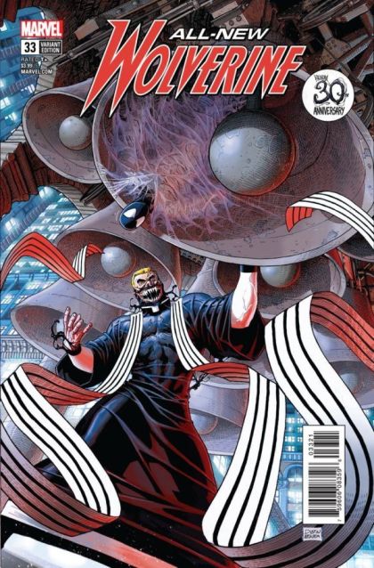 All-New Wolverine #33B Dustin Weaver Venom 30th Anniversary Variant