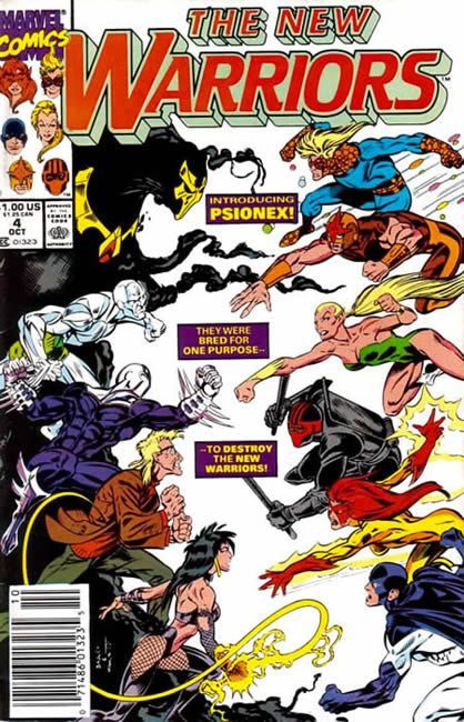 The New Warriors, Vol. 1 #4B Newsstand Edition