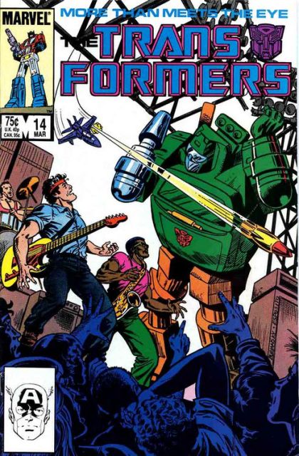 Transformers (Marvel) #14A Direct Edition
