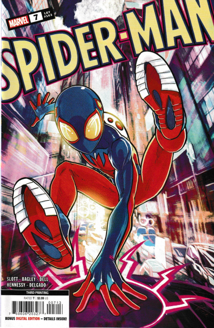 Spider-Man, Vol. 4 #7N 3rd Printing Luciano Vecchio Variant