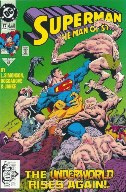 Superman: The Man of Steel #17A Direct Edition