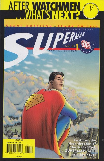 All-Star Superman #1D After Watchmen What's Next Reprint