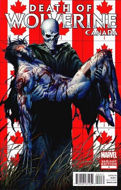 Death of Wolverine #4C Canada Variant