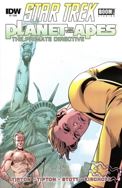 Star Trek / Planet of the Apes #2A Regular Rachael Stott Cover