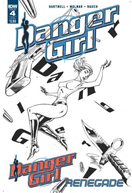 Danger Girl: Renegade #4B J. Scott Campbell Variant