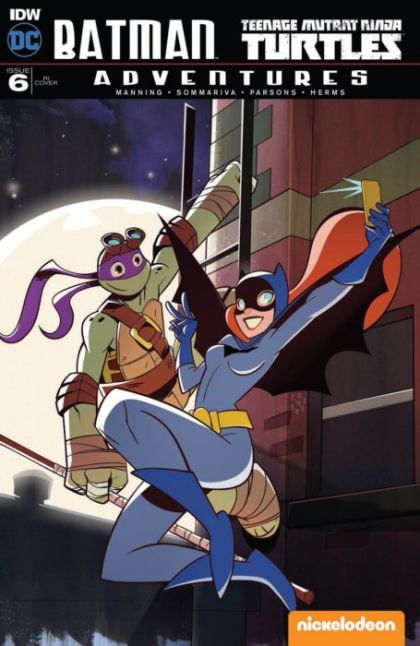 Batman / Teenage Mutant Ninja Turtles Adventures #6C Incentive Sean Galloway Variant Cover