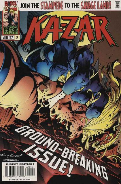 Ka-Zar, Vol. 4 #2B Variant Cover