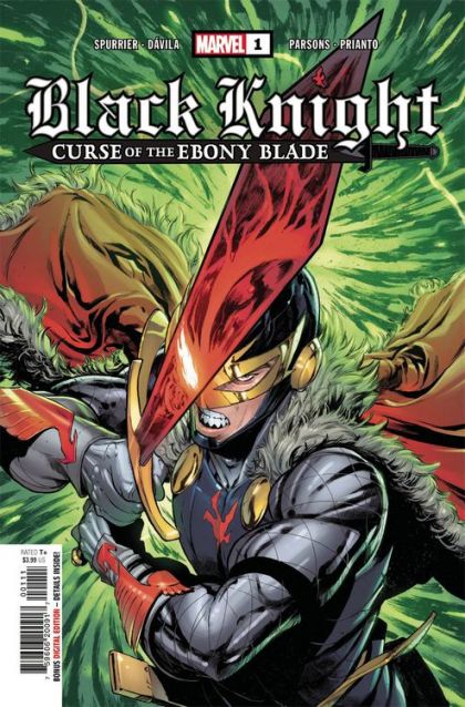 Black Knight: Curse of the Ebony Blade #1A Regular Iban Coello Cover