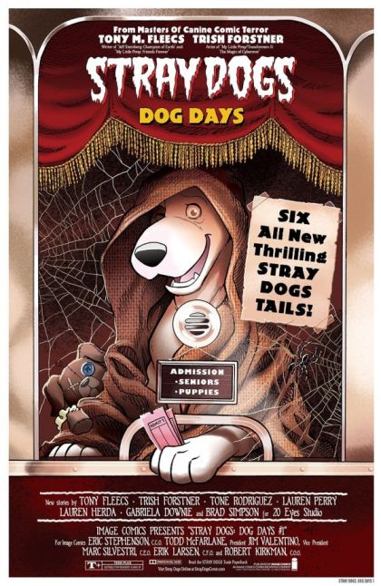 Stray Dogs: Dog Days #1B Creepshow (1982) Homage Variant Cover