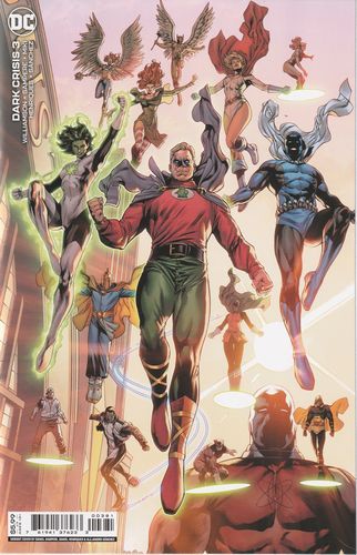 Dark Crisis, Vol. 1 #3H Daniel Sampere JSA Card Stock Cover