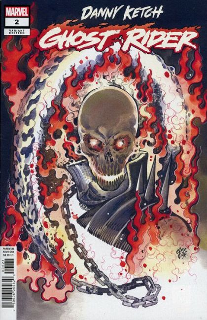Danny Ketch: Ghost Rider #2B Peach Momoko Variant