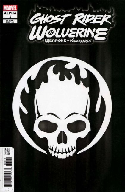 Ghost Rider / Wolverine: Weapons of Vengeance - Alpha #1H Ghost Rider Insignia Variant