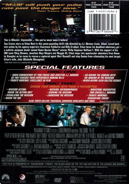 Mission: Impossible III (2006) Special Collector's Edition - DVD