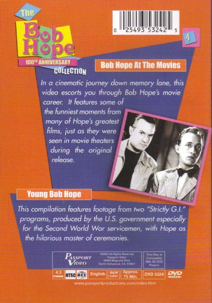 The Bob Hope Collection: Bob Hope At The Movies / Young Bob Hope (1991) - DVD