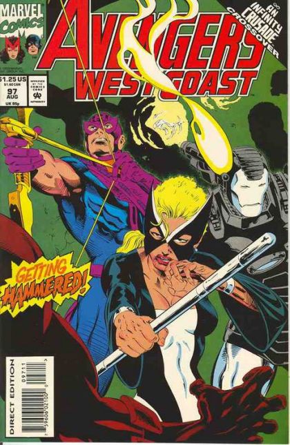 The West Coast Avengers, Vol. 2 #97A Direct Edition
