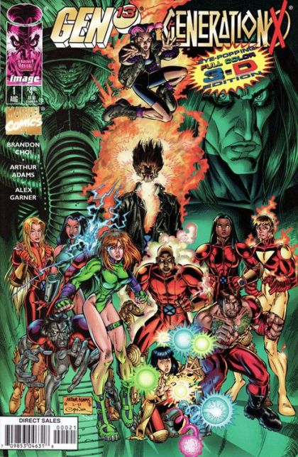 Gen 13 / Generation X #1C 3-D Edition, Arthur Adams Variant Cover