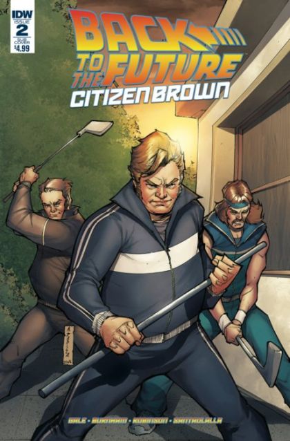 Back To The Future: Citizen Brown #2B Variant Agustin Padilla Subscription Cover