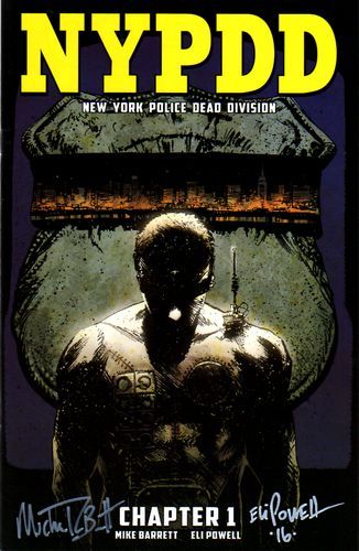NYPDD: New York Police Dead Division #1 Kickstarter Variant (Black & White)