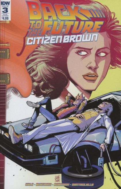 Back To The Future: Citizen Brown #3B Variant Juan Samu Subscription Cover