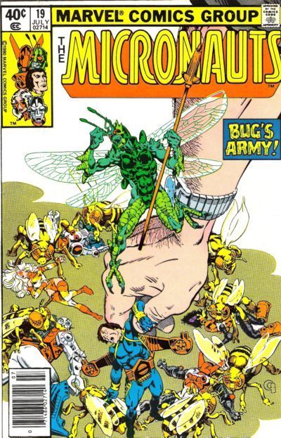 Micronauts, Vol. 1 #19B Newsstand Edition