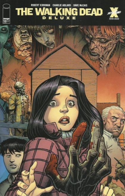 The Walking Dead Deluxe #10C Variant Arthur Adams & Dave McCaig Cover