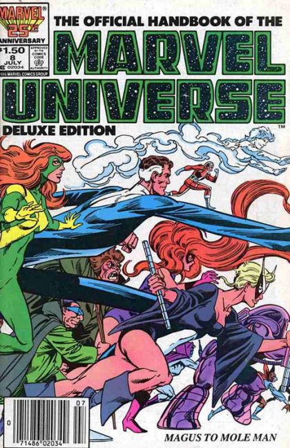 Official Handbook of the Marvel Universe: Deluxe Edition (Vol. 2) #8B Newsstand Edition