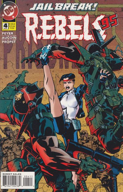 R.E.B.E.L.S., Vol. 1 #4A Direct Edition