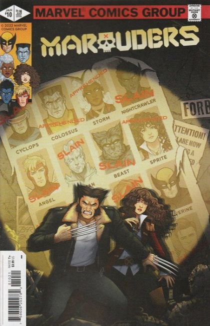 Marauders, Vol. 2 #10B Jen Bartel Classic Homage Cover