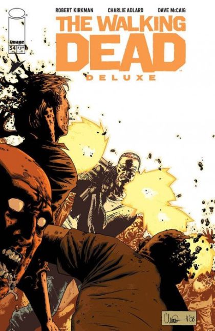 The Walking Dead Deluxe #54B Charlie Adlard & Dave McCaig Cover