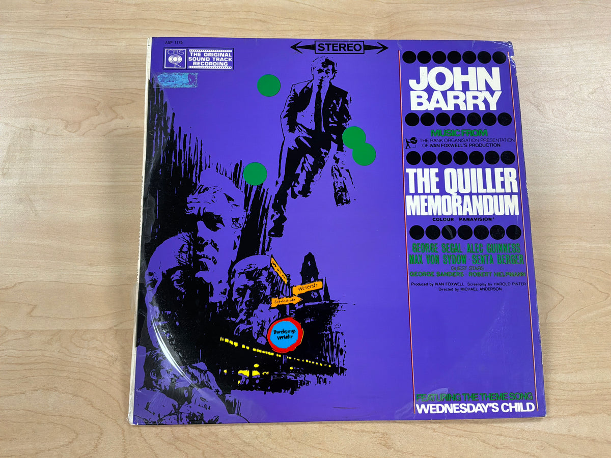 John Barry - The Quiller Memorandum Soundtrack