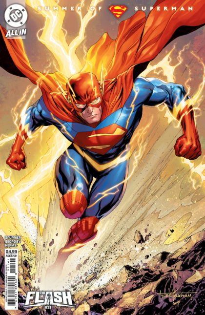 Flash, Vol. 6 #21D Tyler Kirkham Supersmash-Up Variant