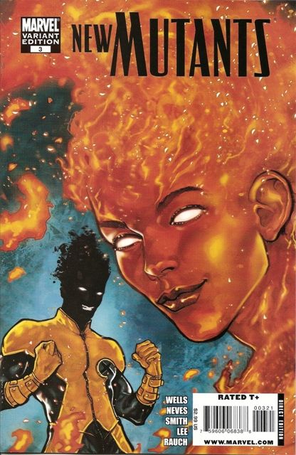 New Mutants, Vol. 3 #3C Mirco Pierfederici Variant Cover