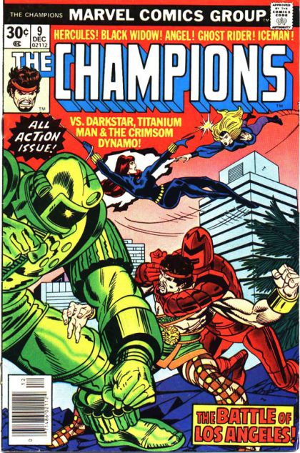 Champions, Vol. 1 (Marvel) #9A Newsstand Edition