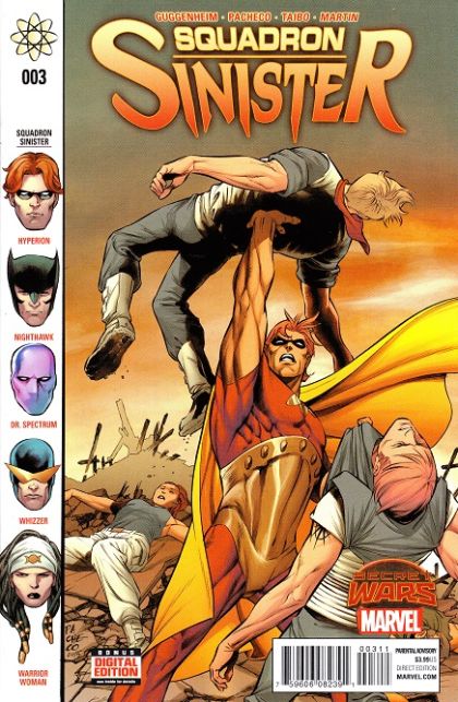 Squadron Sinister #3A Carlos Pacheco Regular Cover