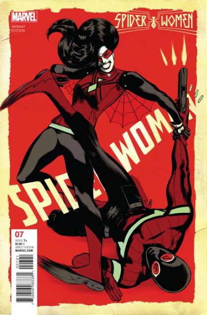 Spider-Woman, Vol. 6 #7B Incentive Javier Rodriguez Variant Cover