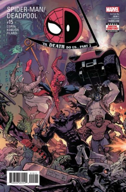 Spider-Man / Deadpool, Vol. 1 #15A Regular Reilly Brown Cover