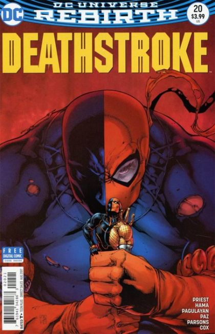 Deathstroke, Vol. 4 #20B Shane Davis, Michelle Delecki & Alex Sinclair Variant Cover