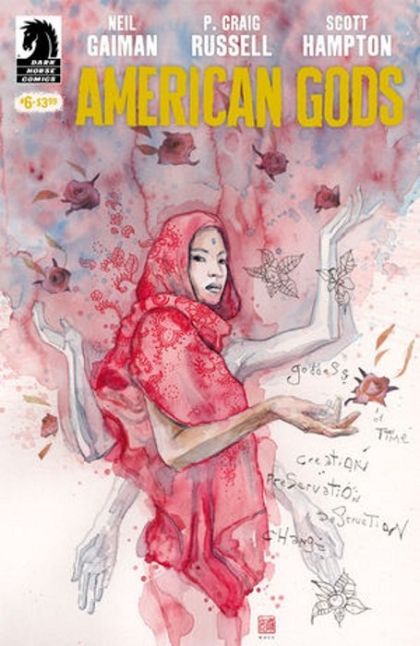 American Gods: Shadows #6B David Mack Variant