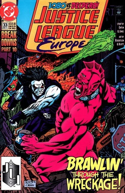 Justice League Europe / International #33A Direct Edition